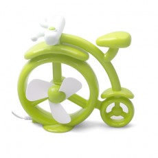 eDON 자전거 USB 선풍기 Green