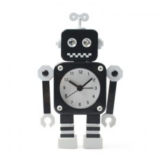 양철 로봇 알람시계
