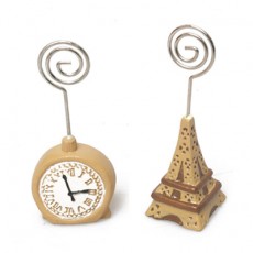 에펠탑 & 시계 메모홀더
