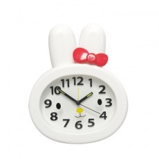 하얀 토끼 알람시계